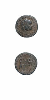 Bronze Antoninianus of Constantius I Chlorus Struck While Caesar, 293 CE - 305 CE