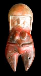 Chorrera Terracotta Fertility Goddess, 1100 BCE - 300 CE