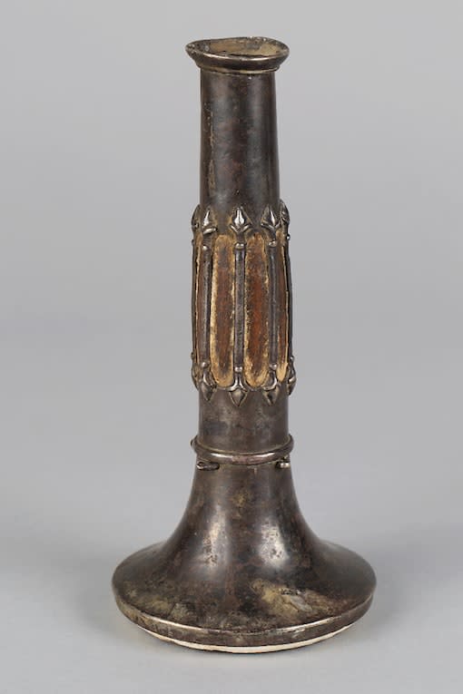 Silver component of a hookah, 1700 CE - 1800 CE