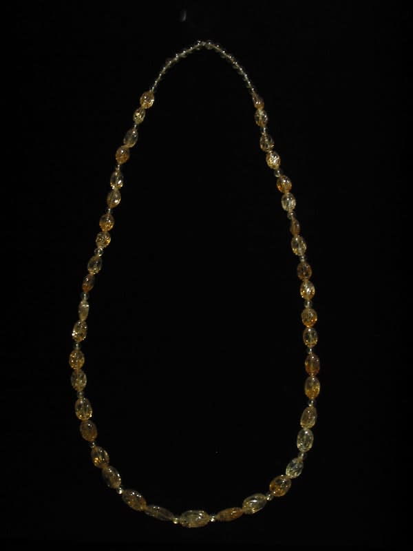 Citrine Bead Necklace