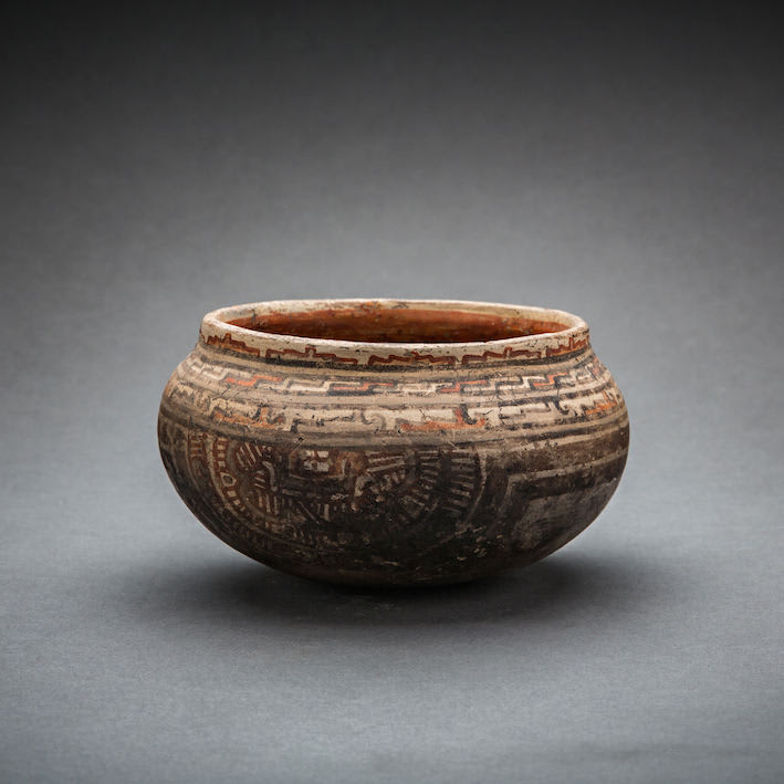 Mayan Painted Terracotta Bowl, 300 CE - 600 CE