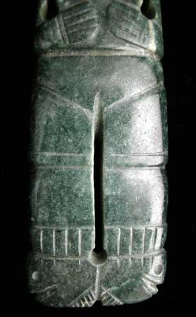 Atlantic Watershed Jade Female Figure-Celt, 300 BCE - 500 CE