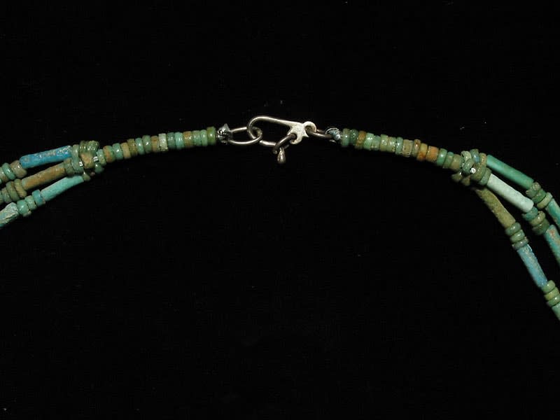 Necklace of Egyptian Faience Beads, 1600 BCE - 1100 BCE