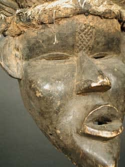 Bassa Wooden Dance Mask, 20th Century CE
