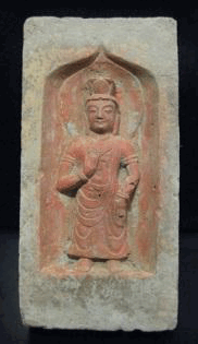 Northern Wei Brick from a Buddhist Shrine, 368 BCE - 534 CE