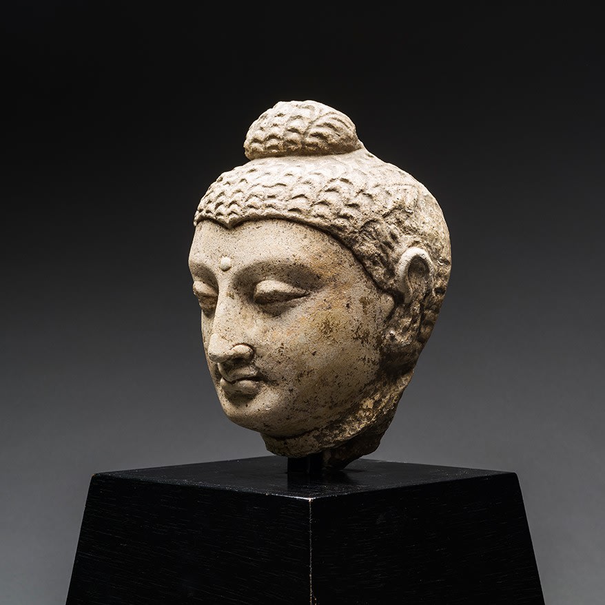 Gandharan Head of the Buddha, 100 CE - 400 CE