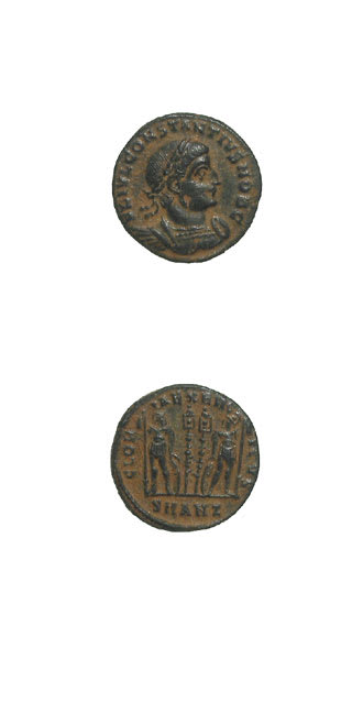 Bronze Coin of Constantius II Struck While Caesar, 324 CE - 337 CE