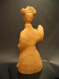 Han Dynasty Painted Pottery 'Sichuan' Lady Dancer, 206 BCE - 220 CE