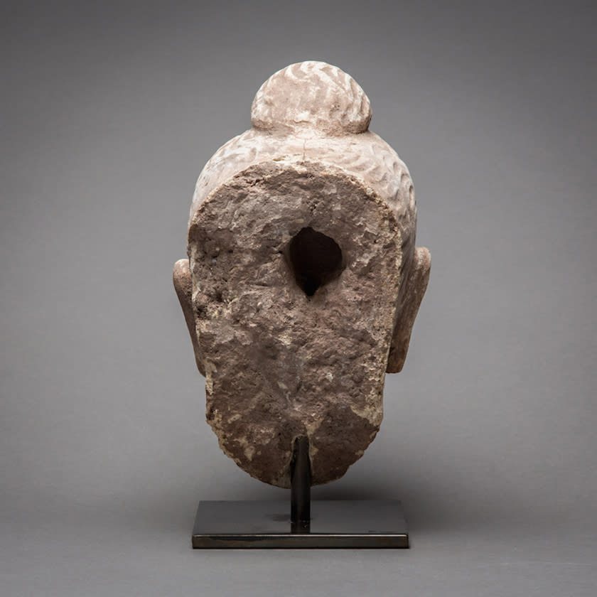 Gandharan Stucco Buddha Head, 100 CE - 400 CE
