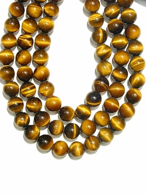 Tiger's Eye Bead Necklace