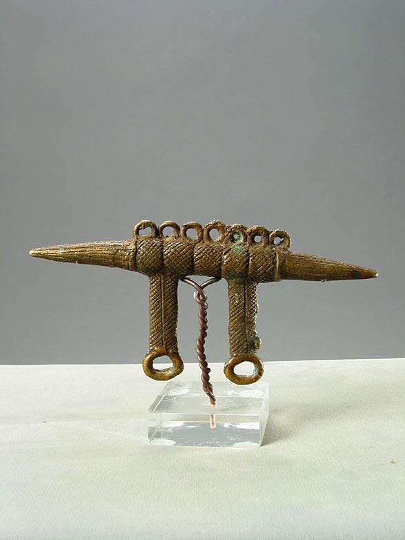 Lobi Brass Pendant, 20th Century CE