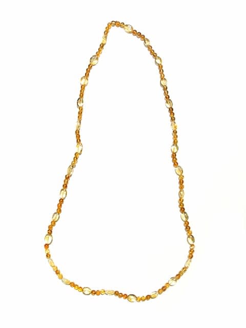 Citrine Bead Necklace