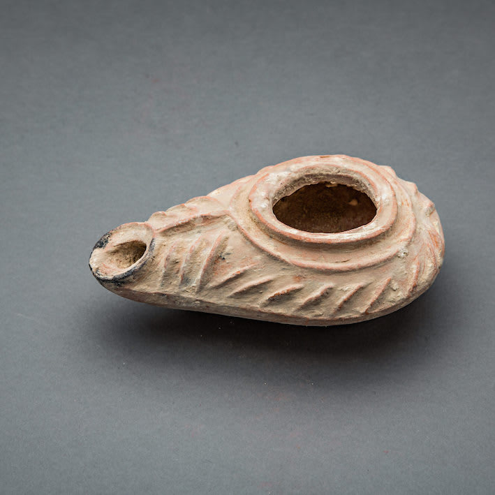Byzantine Oil Lamp, 400 CE - 600 CE