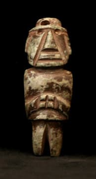 Mezcala Stone Amulet, 300 BCE - 300 CE