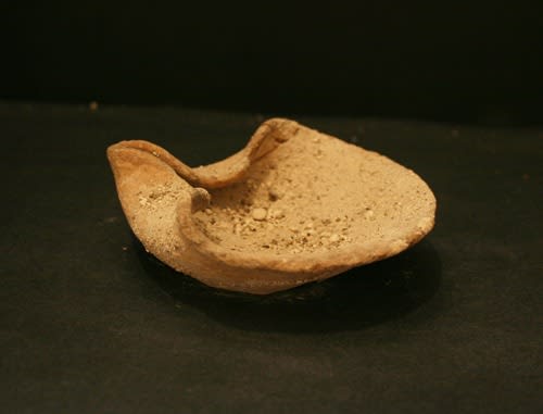 Early Israelite Terracotta Oil Lamp, 1000 BCE - 587 BCE