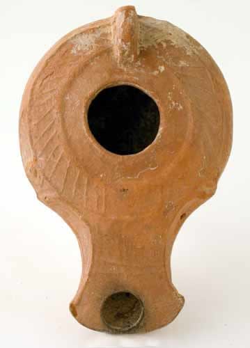 Roman Oil Lamp of the Herodian Period, 50 BCE - 50 CE