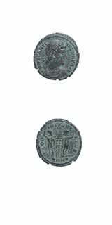 Bronze Coin of Emperor Constantine I the Great, 307 CE - 337 CE