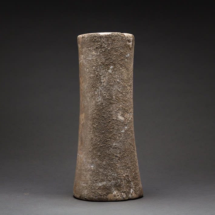 Bactria-Margiana Marble Column Idol, 3000 BCE - 2000 BCE