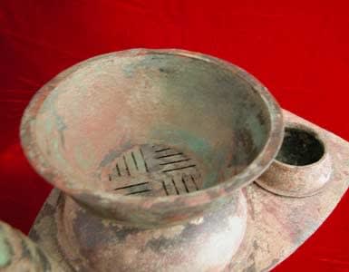 Han Bronze Stove in the Form of a Dragon, 206 BCE - 220 CE