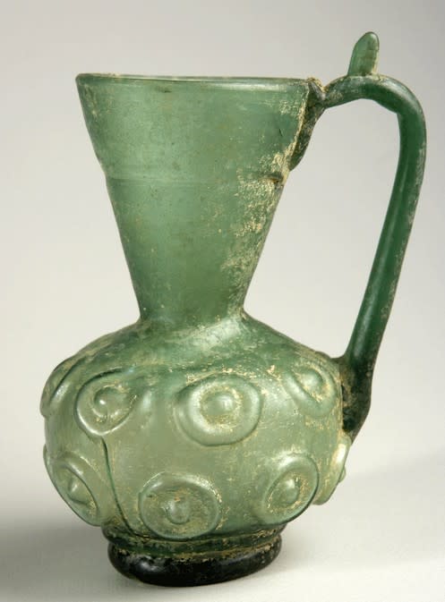 Glass Jug, 9th Century CE - 12th Century CE