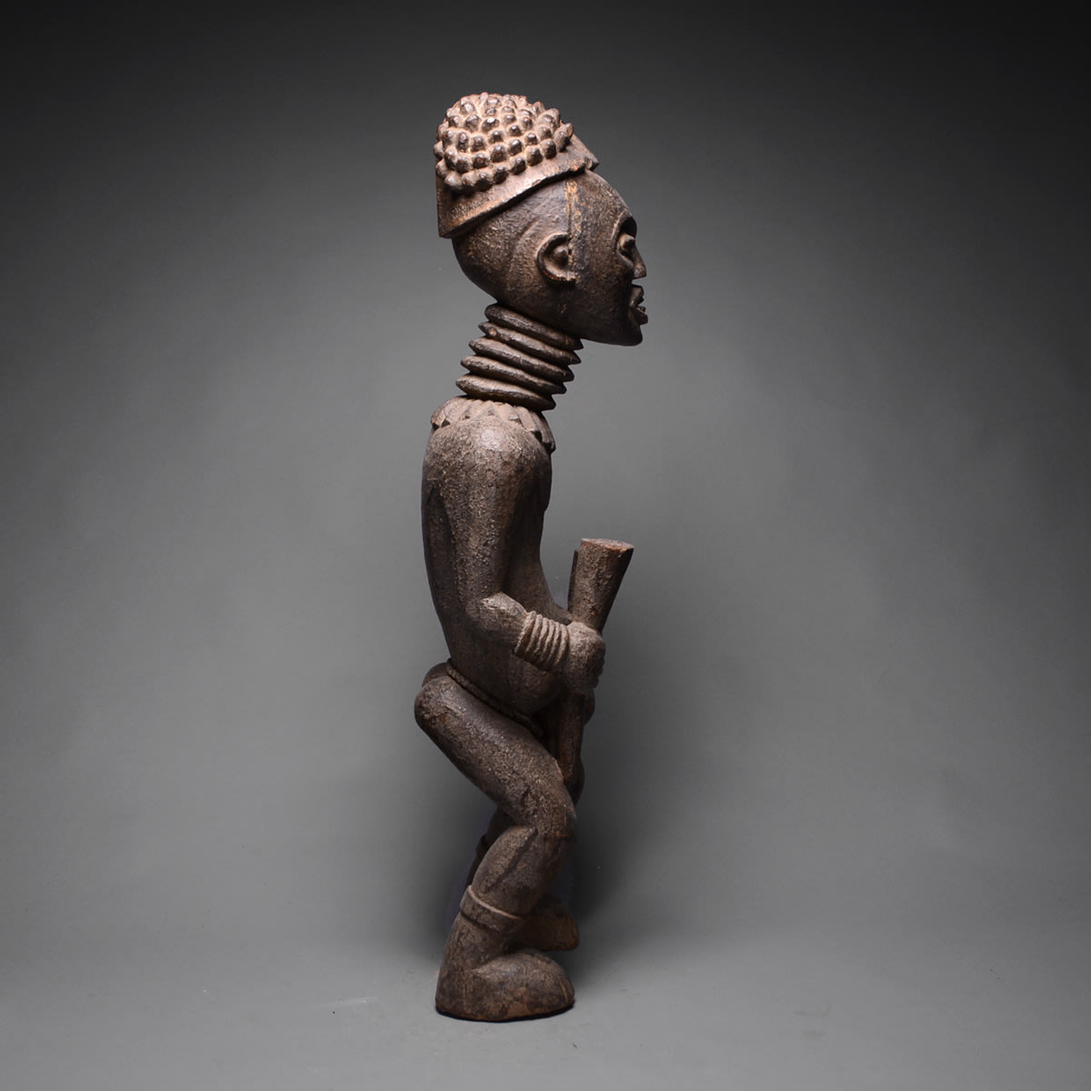 Grasslands Standing Male Figure, 20th Century AD