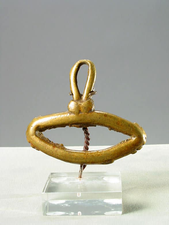 Lobi Brass Pendant, 20th Century CE
