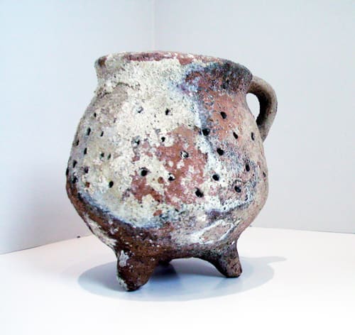 Terracotta Incense Burner, 900 BCE - 700 CE