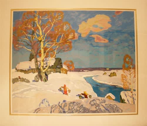 Moisey Kogan - Winterscape