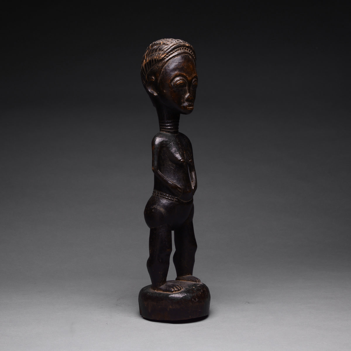 Anyi Sculpture of a Woman, 20th Century CE
