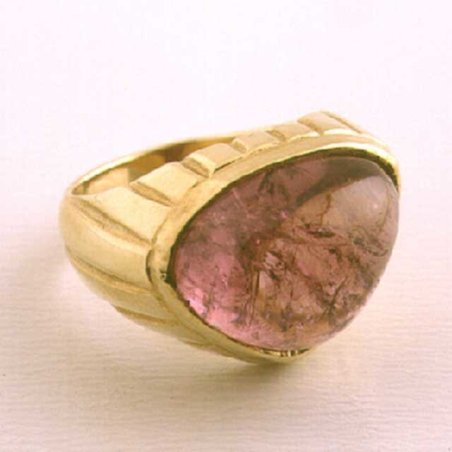 Pink Tourmaline Pear Shape