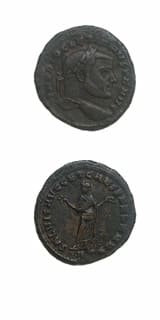 Bronze Follis of Emperor Diocletian, 294 CE - 305 CE