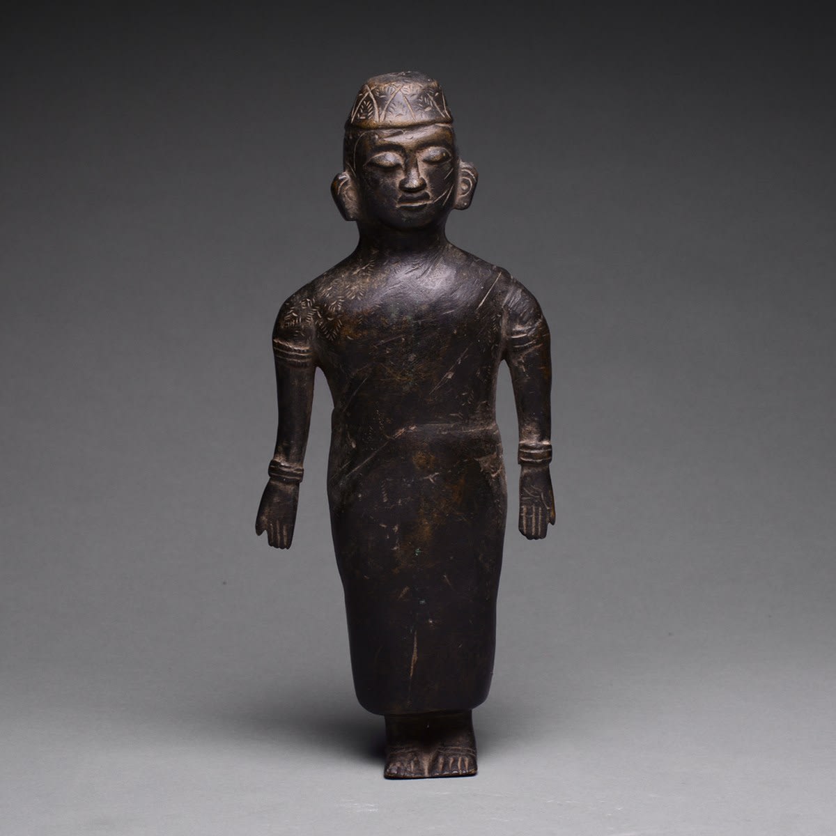 Balinese Budhist Standing Figure, 900 CE - 1300 CE