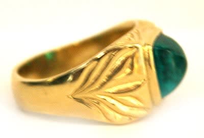 Emerald Gold Ring