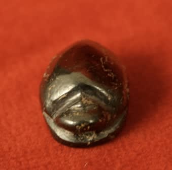 New Kingdom Hematite Scarab, 1600 BCE - 1100 BCE