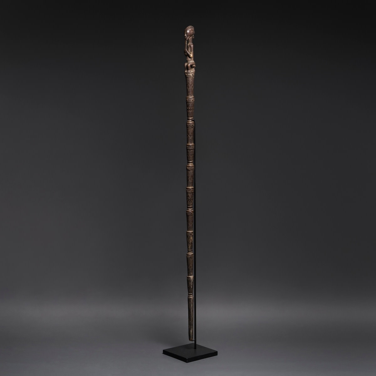 Baule Wooden Staff, 19th Century CE - 20th Century CE