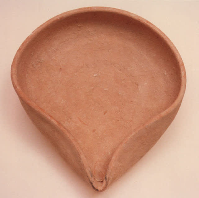 Middle Bronze Age II Terracotta Oil Lamp, 1900 BCE - 1600 BCE