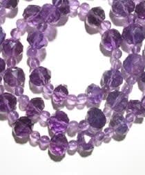 Amethyst Bead Necklace