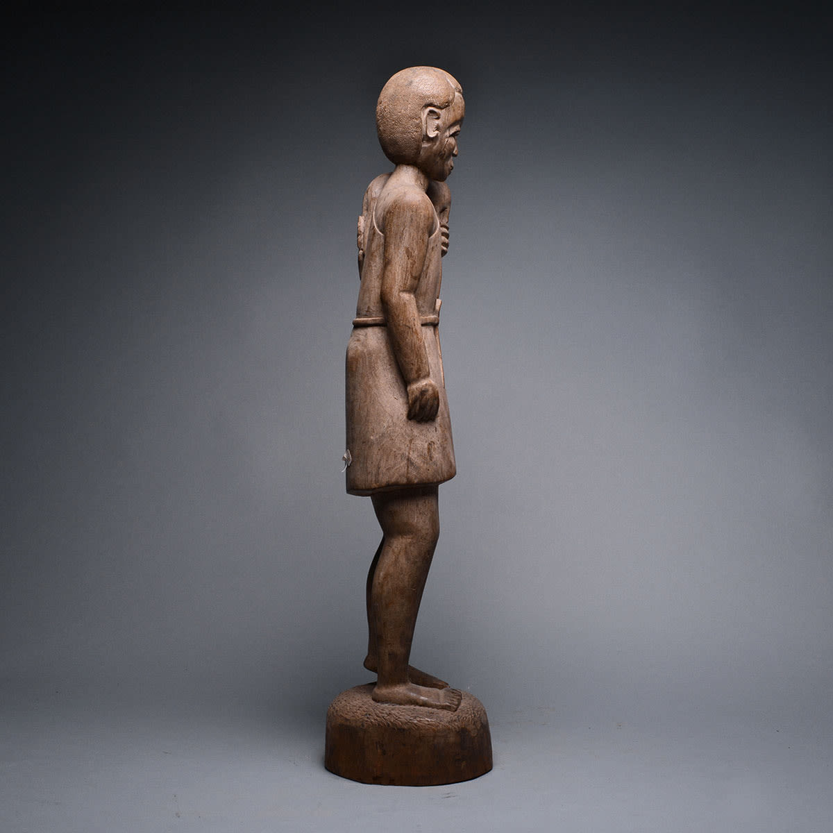 Bambara Wooden Sculpture of Christ, 20th Century CE