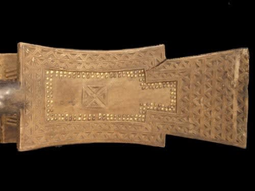 Chokwe Wooden Stool in the Form of a Vulture, 20th Century CE