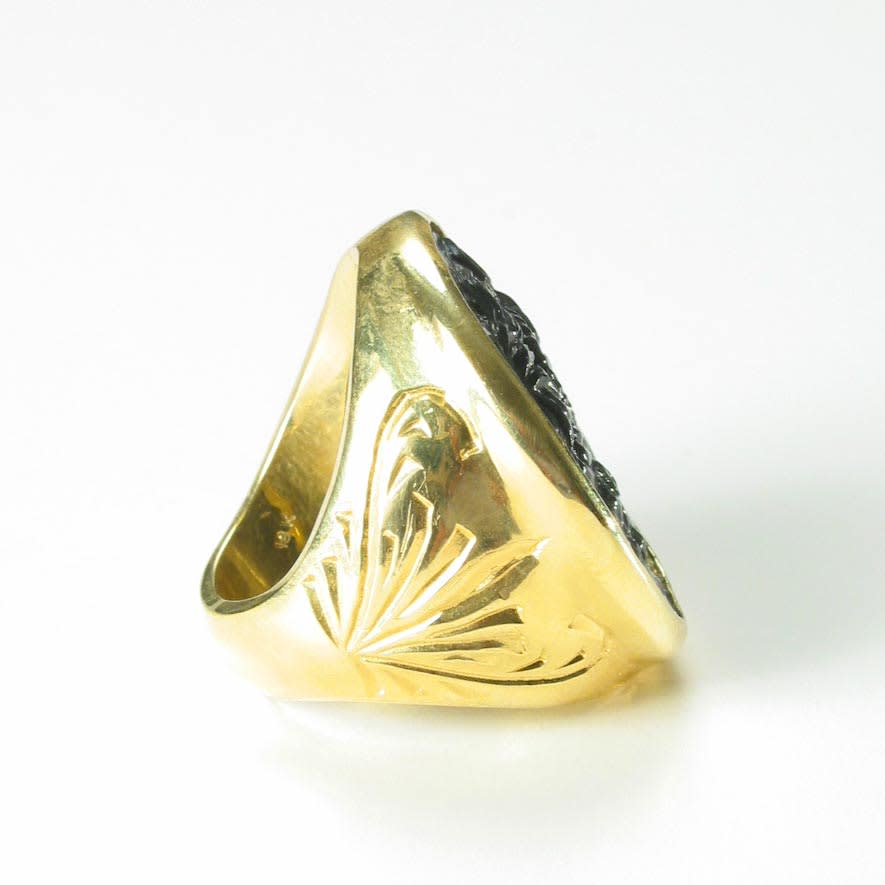 Gold Ring with Classical Cameo of Alexander the Great, 1700 CE - 1800 CE