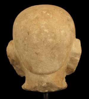 Shan Marble Head of the Buddha, 17th Century CE - 19th Century CE