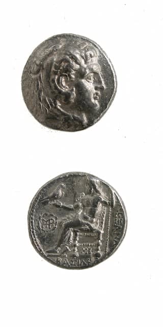 Macedonian Silver Tetradrachm of Alexander the Great, 311 BCE - 305 BCE