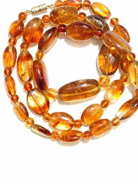 Citrine Bead Necklace