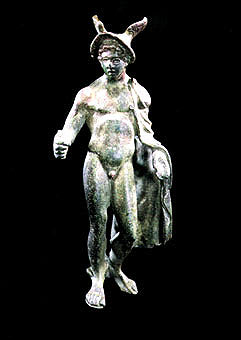 Greco-Roman Bronze Sculpture of Hermes, 200 BCE - 200 CE