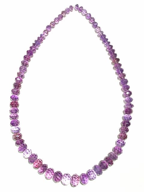 Amethyst Bead Necklace