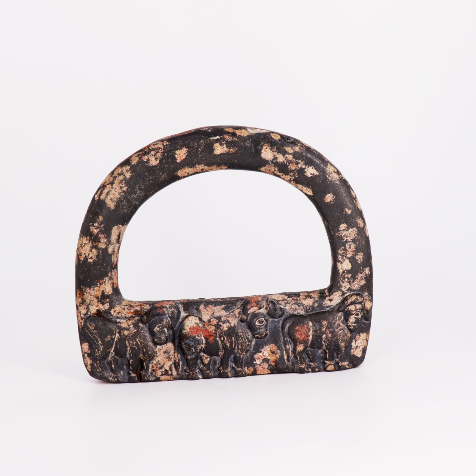 Bactrian ‘Handle-Weight (Handbag)’, depicting Water Buffalo, 3200 BC - 2400 BC