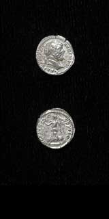 Silver Denarius of Emperor Septimius Severus, 198 CE - 211 CE