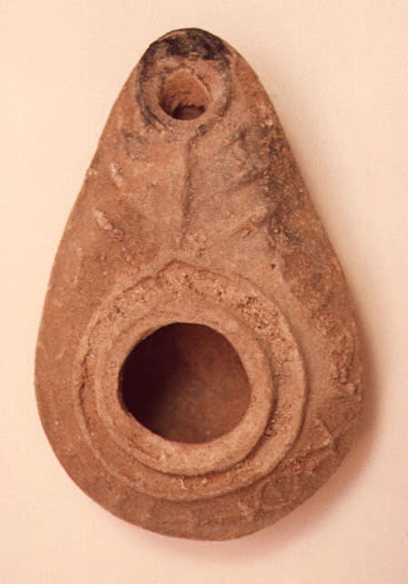Byzantine Oil Lamp, 400 CE - 600 CE