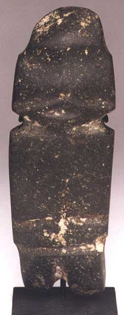 Mezcala Stone Standing Figure, 500 BCE - 100 CE