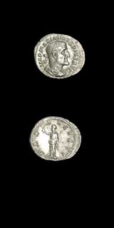 Silver Denarius of Emperor Maximinus I, 235 CE - 238 CE
